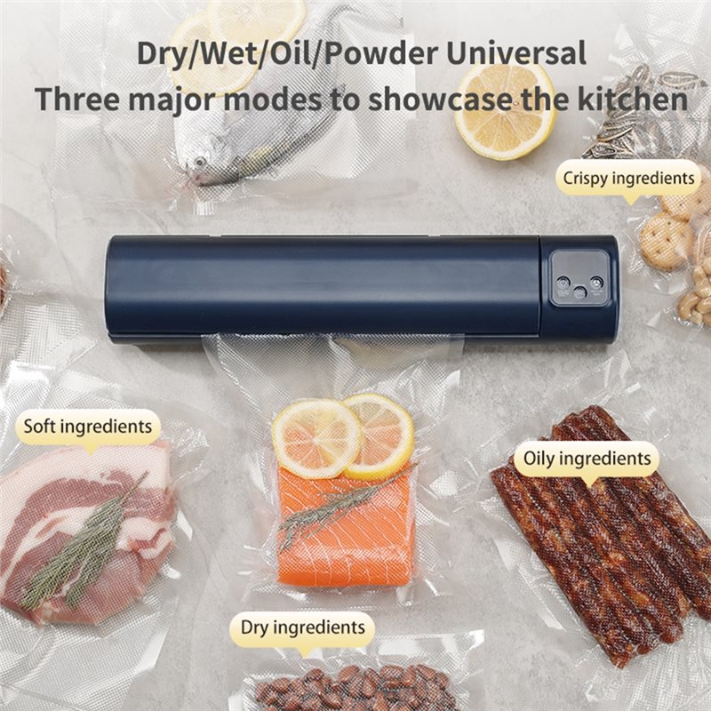 Food Vacuum Sealer Machine - Sigillatrice Sottovuoto Portatile DT15, Sigillatrice Alimentare