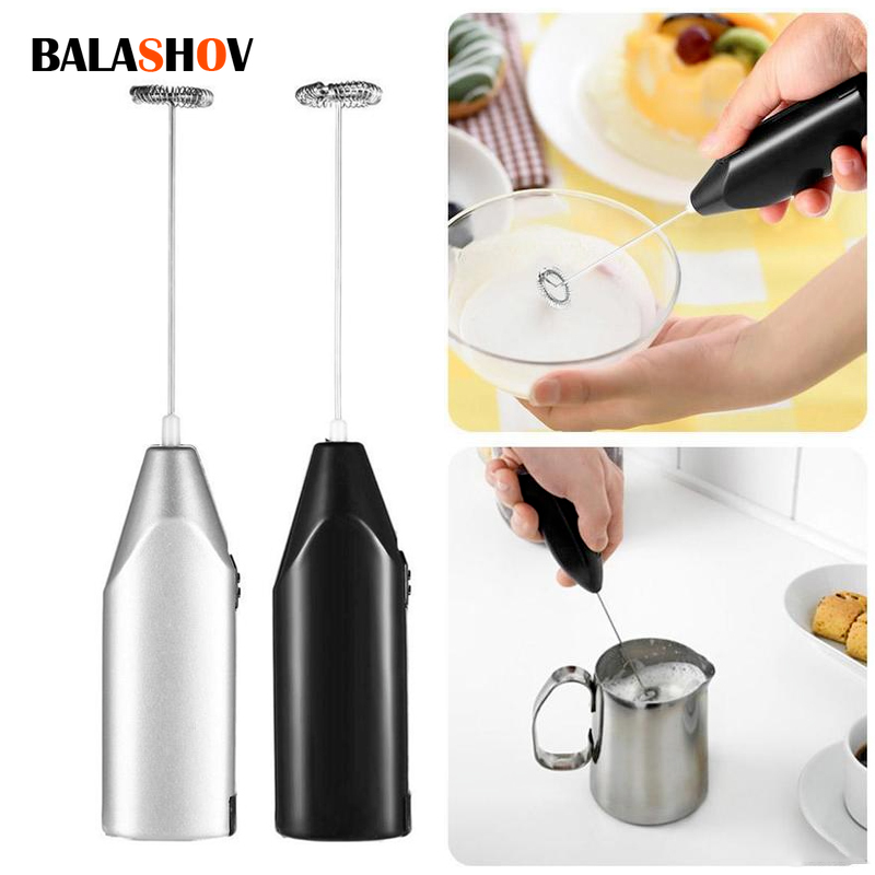 Electric Milk Frother Handheld - Schiumatore per latte senza fili Frusta