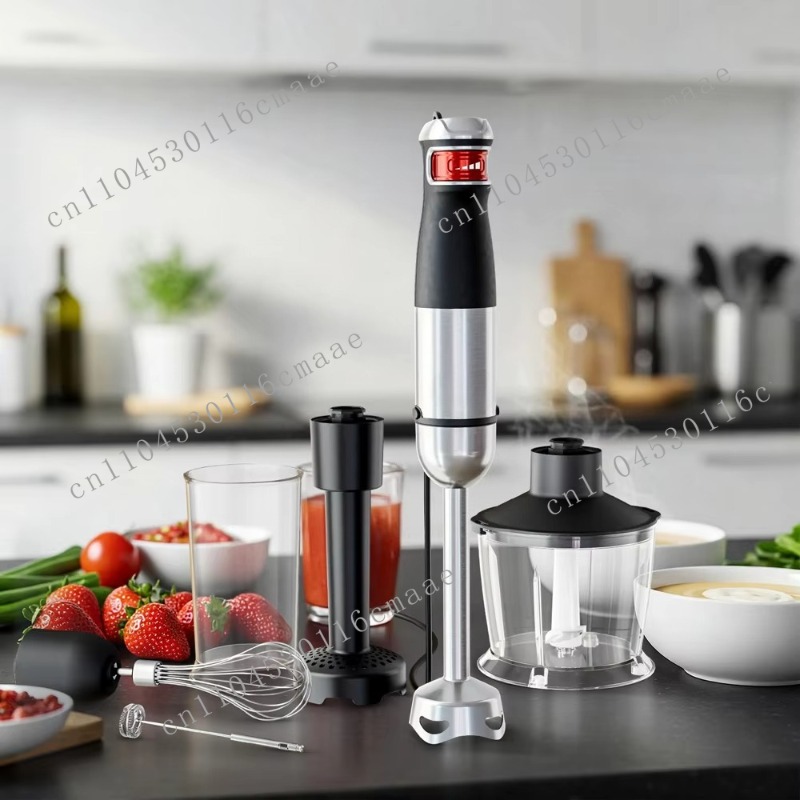 Immersion Hand Blender Set - Set Frullatore a Immersione 6-in-1 da