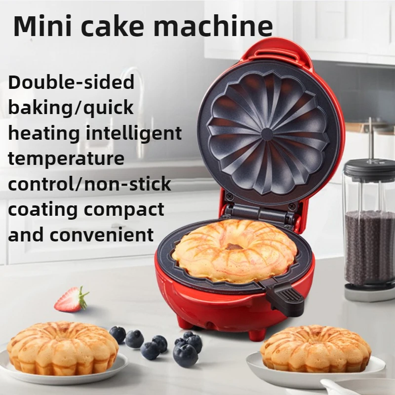 Mini Waffle Maker Machine - Macchina per la colazione domestica, macchina