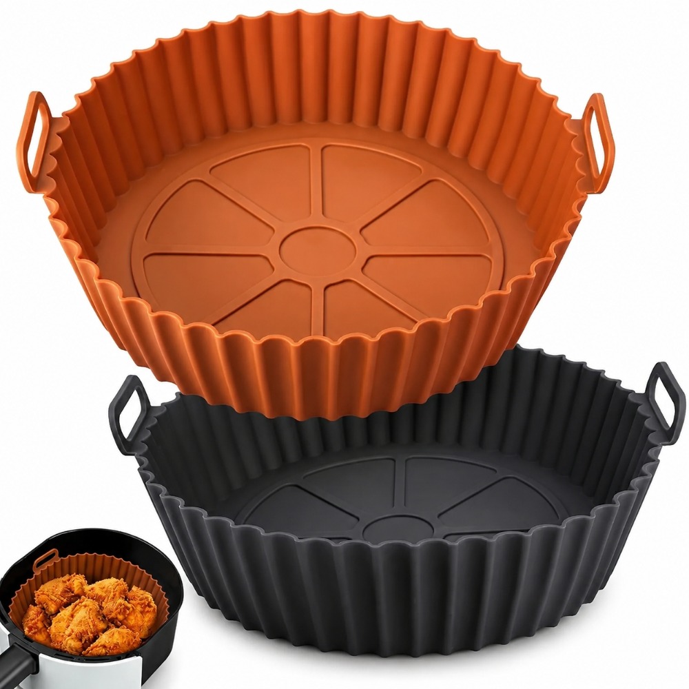Air Fryer Silicone Pot Liner - Cestello in Silicone per Friggitrice ad