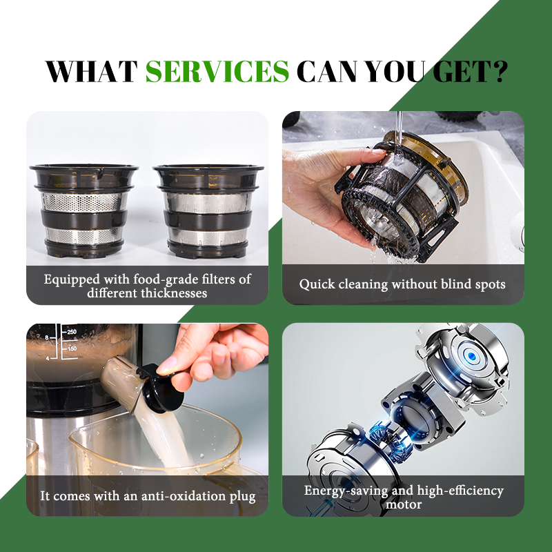 Estrattore di Succo Automatico - Electric Slow Juicer Cold Press recensione e prezzo