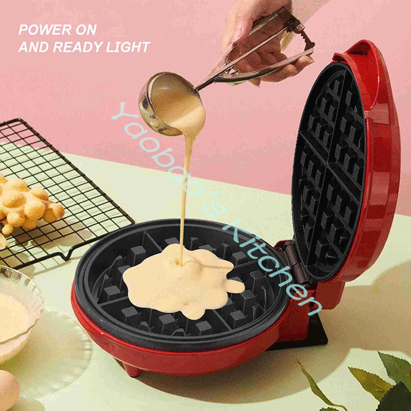 Mini griglia elettrica portati - Mini Waffle Maker Machine recensione e prezzo