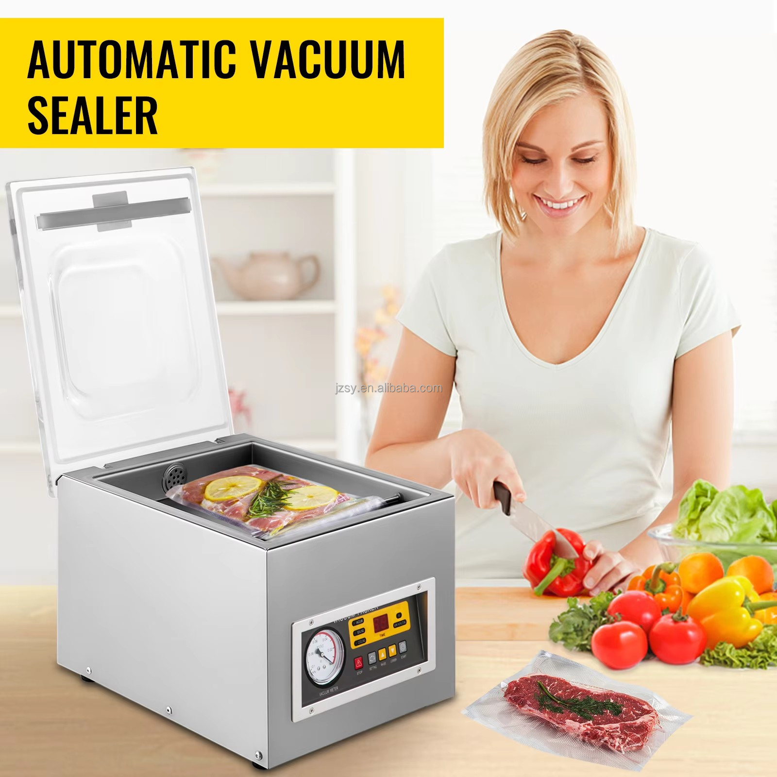 Macchina confezionatrice sotto - Food Vacuum Sealer Machine recensione e prezzo